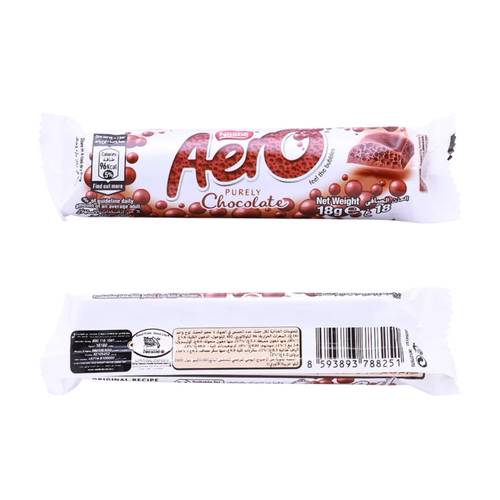 Aero Bar Chocolate And Milk 18 G