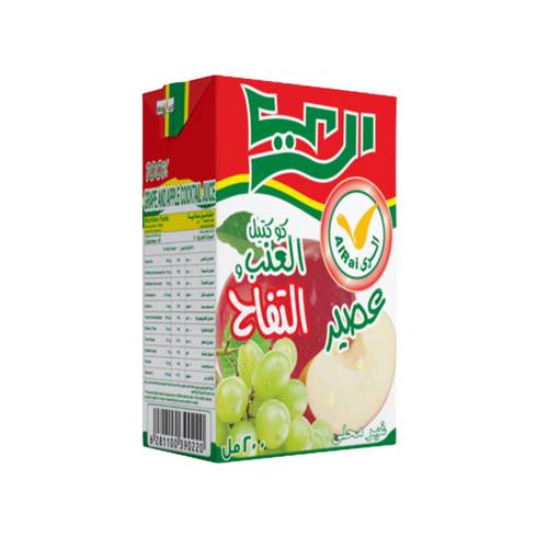 الري كوكتيل العنب و التفاح 200 مل