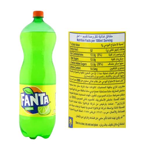 Fanta Citrus Soft Drink 1 L