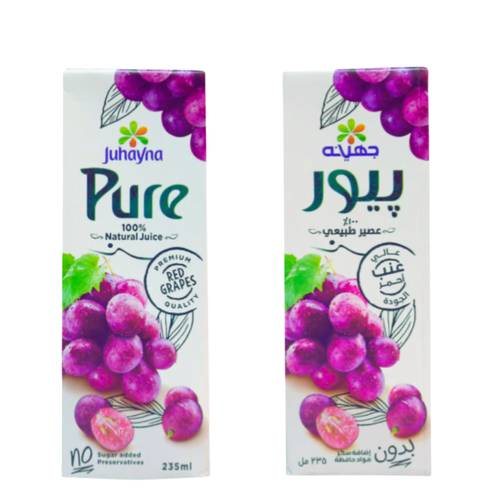 جهينة عصير عنب احمر 235 مل