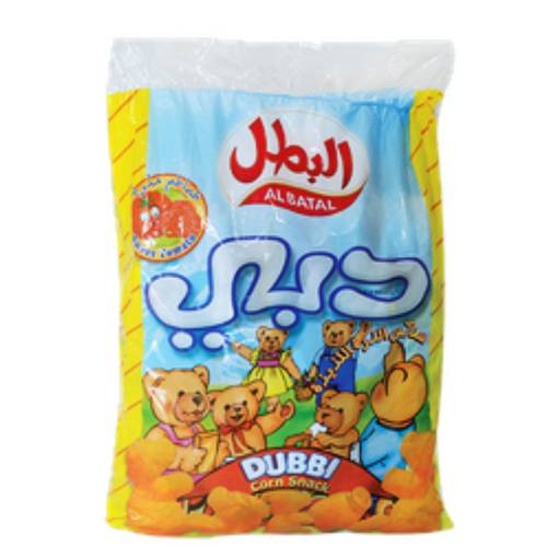 Al Batal Dubai Corn Snacks Sweet Tomatoes 20 * 15 G