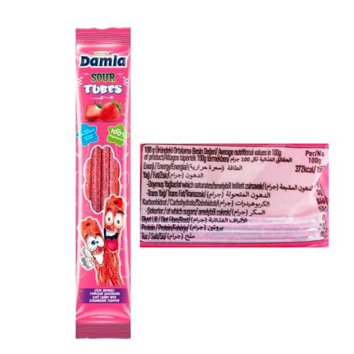Damla Sour Jelly with Strawberries 30 G