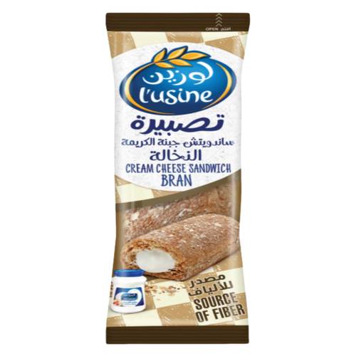 لوزين ساندويتش جبنة الكريمة النخالة 112 جرام