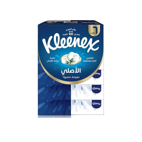 كلينكس مناديل وجه اصليه 6 علب