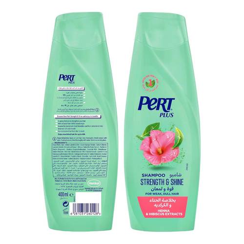 Pert Plus Shampoo Henna And Hibiscus 400 ML