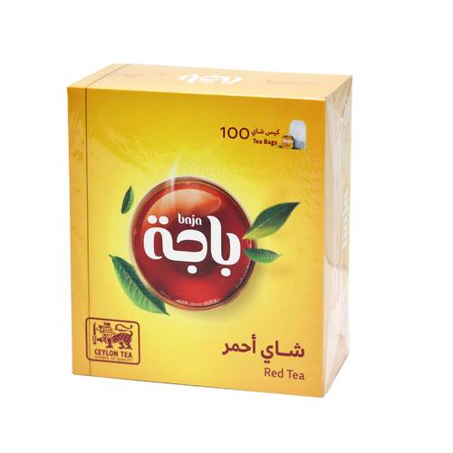 باجة شاي احمر 100 كيس     