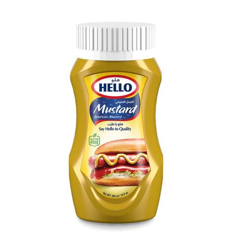 Hello Mustard American Mustard 315 G