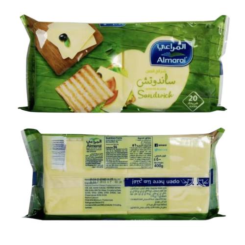 المراعي شرائح جبن ساندوتش ٤٠٠ جرام