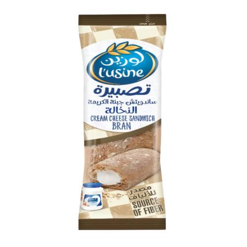  لوزين تصبيرة ساندوتش جبنه كريم نخالة 112 جرام