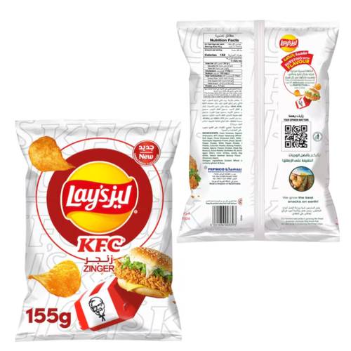 Lay's KFC Zinger Hot Fries 155 G