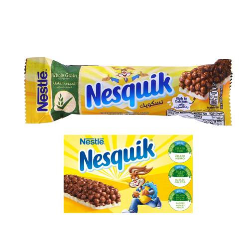 Nesquik Chocolate Cereal Bar 25G