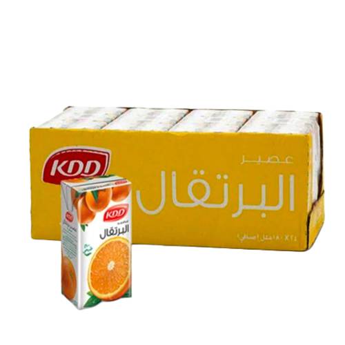  كي دي دي عصير برتقال 24 * 180 مل