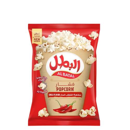 Al Batal Popcorn Chilli Flavour 14 G