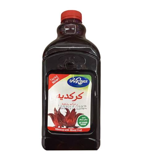  الريان عصير الكركديه مع الفواكه المشكلة 1.5 لتر