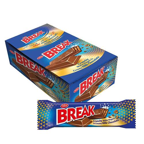 Break Wafer Fingers with Milk Chocolate 24 * 15.5 G