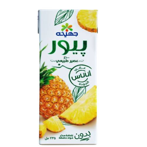 Juhayna Pineapple Juice Without Sugar 235 ML