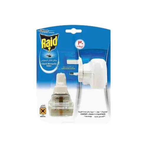 Raid Liquid Mosquito Killer with Device, 1 Set
