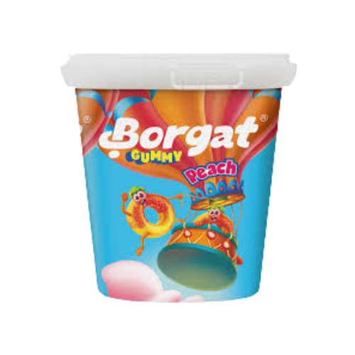 Burqat Peach Jelly Candy 160g 1  Pack