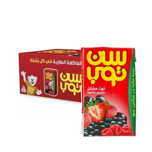 سن توب توت مشكل 250مل 30 عبوة في الكرتون