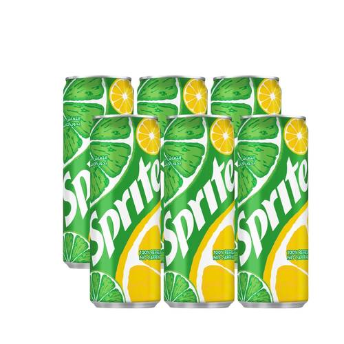 سبرايت 245 مل ربطة من 6 عبوات
