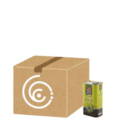 Al Jameel Extra Virgin Olive Oil, 1 liter, 12 bottles per carton