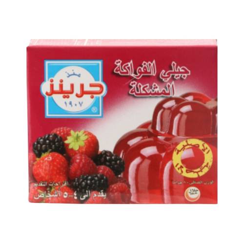 Greens Jelly Mixed Fruit Flavor 80g1  Pack