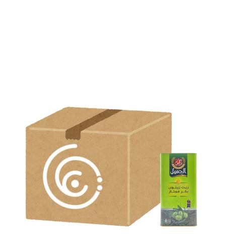 Beautiful Spanish virgin olive oil, 4 liters, 4 bottles per carton