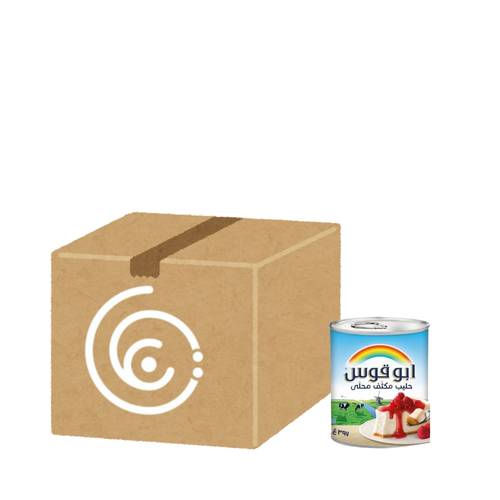 ابو قوس حليب مكثف محلى 397 مل 48 عبوة في الكرتون 