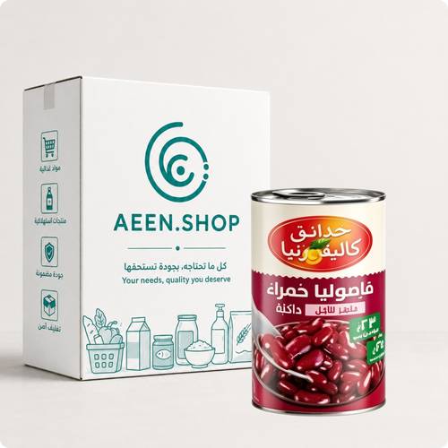 California Red Beans 400g, 12 packs per carton