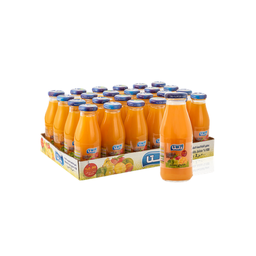 Delta Cocktail Mango and Grape Juice 300 ml 24 glass bottles in a carton