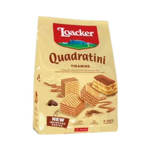 Loacker Tiramisu Wafers 220g, 1 Pack