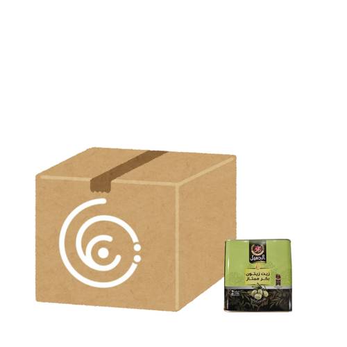Al Jameel Extra Virgin Olive Oil, 2 liters, 8 bottles per carton