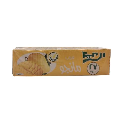 Al Rai Mango Syrup 250ml, 27 packs per carton