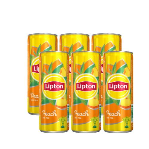 Lipton Ice Tea Peach 240ml 6 Pack