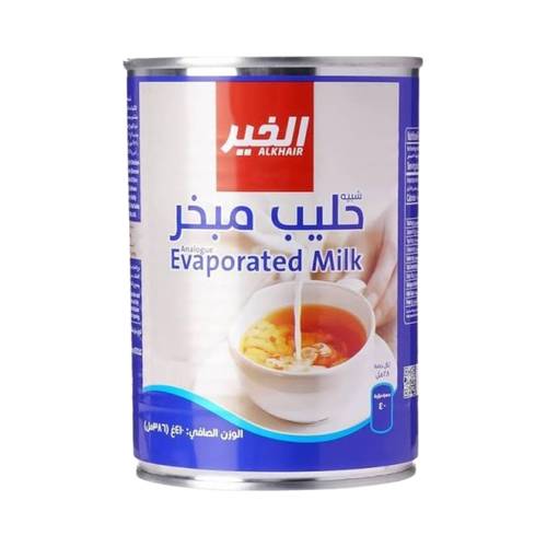  حليب بوفيه شاي مبخر الخير 410 جرام عبوة واحدة