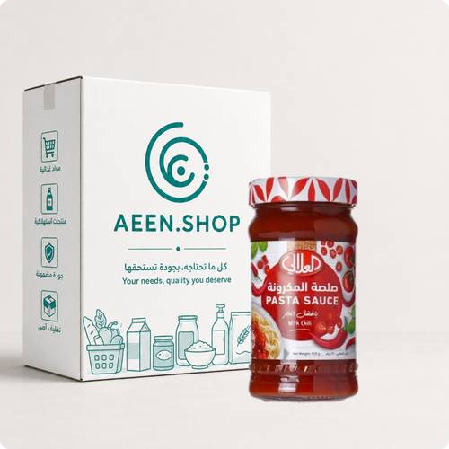 Al Alali Spicy Pasta Sauce 640g, 12 packs per carton