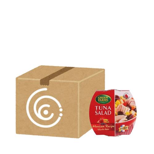 Green Farms Mexican Blend Tuna 160g, 18 packs per carton
