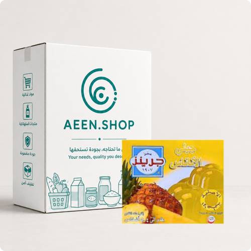 Greens Pineapple Jelly 80g, 72 packs per carton