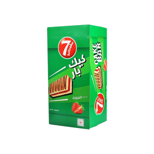 كيك بار سفن دايز بالفراولة