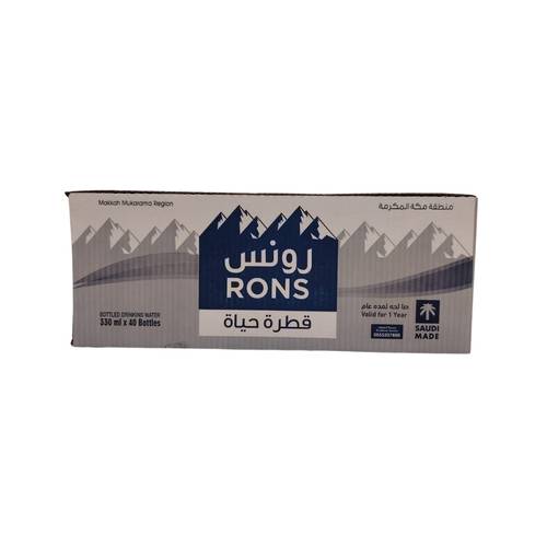 Roots Water 330ml, 40 bottles per carton