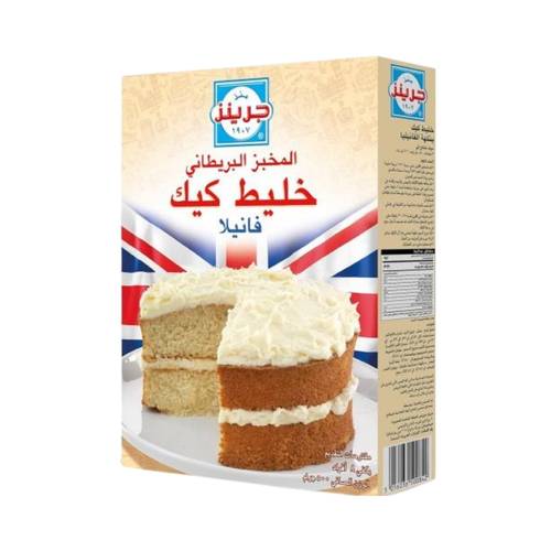 جرينز خليط كيك فانيليا 500 جرام عبوة واحدة