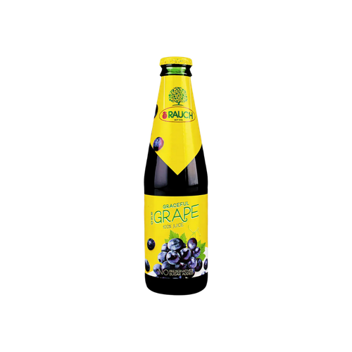 Rauch Grape 250ml 24 Glass Bottles in Carton