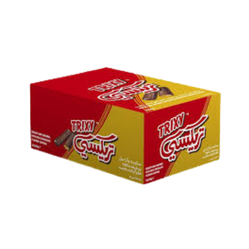 Trixie Caramel Chocolate Milk Biscuits 20g x 24 pieces per carton