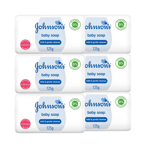 Johnson's Soap 125g 5 + 1 Free