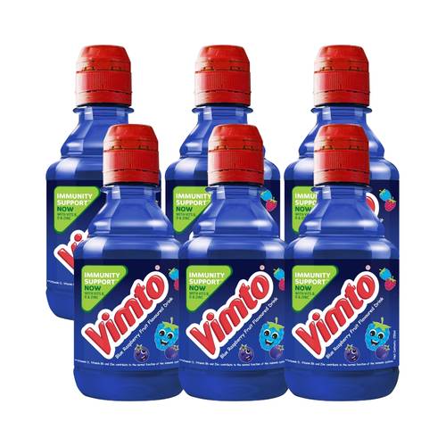 Vimto Blueberry Flavored Juice 250ml Pack of 6