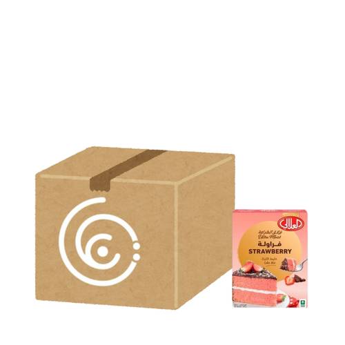 Al Alali Strawberry Cake Mix 500g, 12 packs per carton
