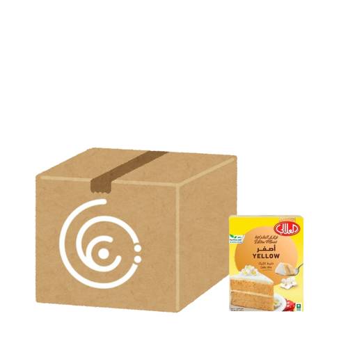 Al Alali Yellow Cake Mix 500g, 12 packs per carton