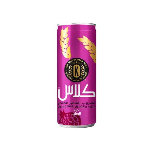 Beer Class Pomegranate Flavor 250ml, 24 packs per carton