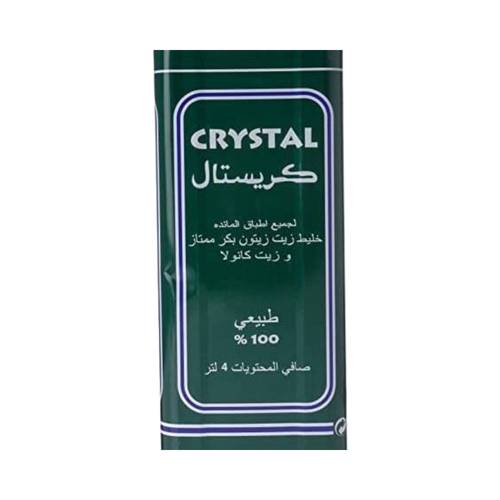 زيت زيتون كرستال كبير 4 لتر عبوة واحدة