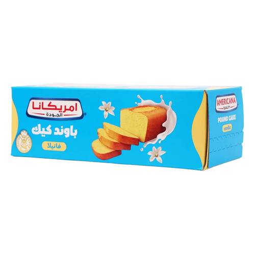 Americana Family Pound Cake Vanilla 220g 1  Pack